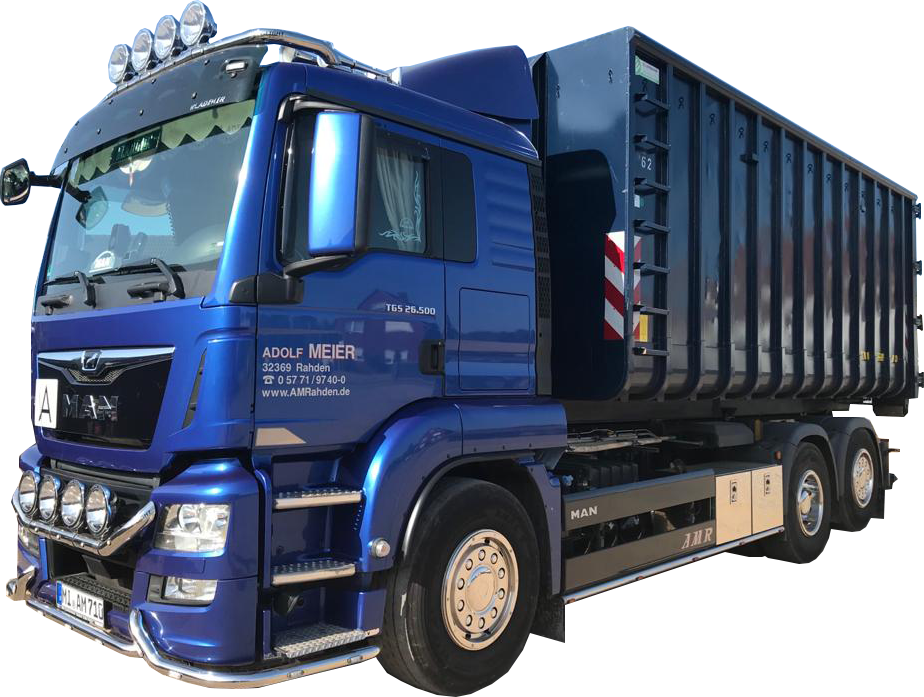 blauer LKW